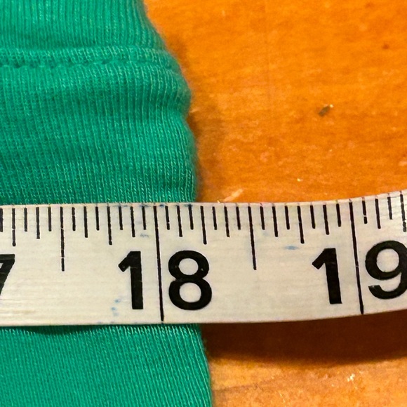 NWOT XL Merona green scoop v-neck loose relaxed fit ribbed knit tank top - Picture 11 of 13